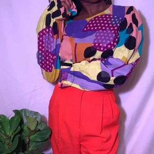 Colorful Tunic blouse